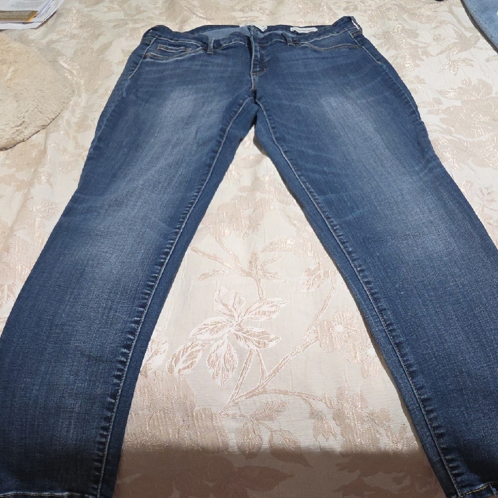 Jessica Simpson Dark Blue Straight Leg Jeans